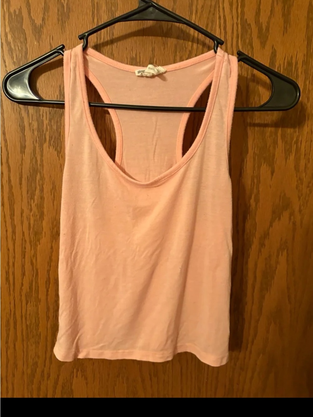 dELiA*s Crop Light Pink Racerback Top ***